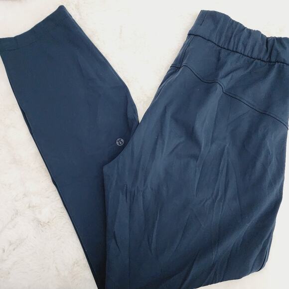 Lululemon Athletica On The Fly Jogger Casual Pant Navy Blue 28" - Picture 9 of 12